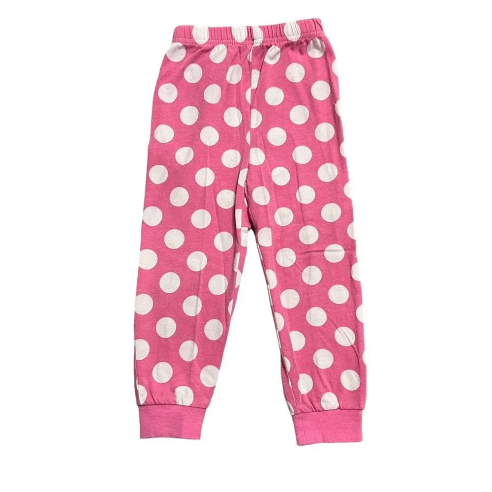 Classic Whimsy 3T Pink Christmas Tree Appliqué Pajamas